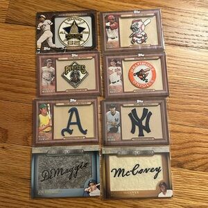 Set of 8 MLB Commemorative Patches
